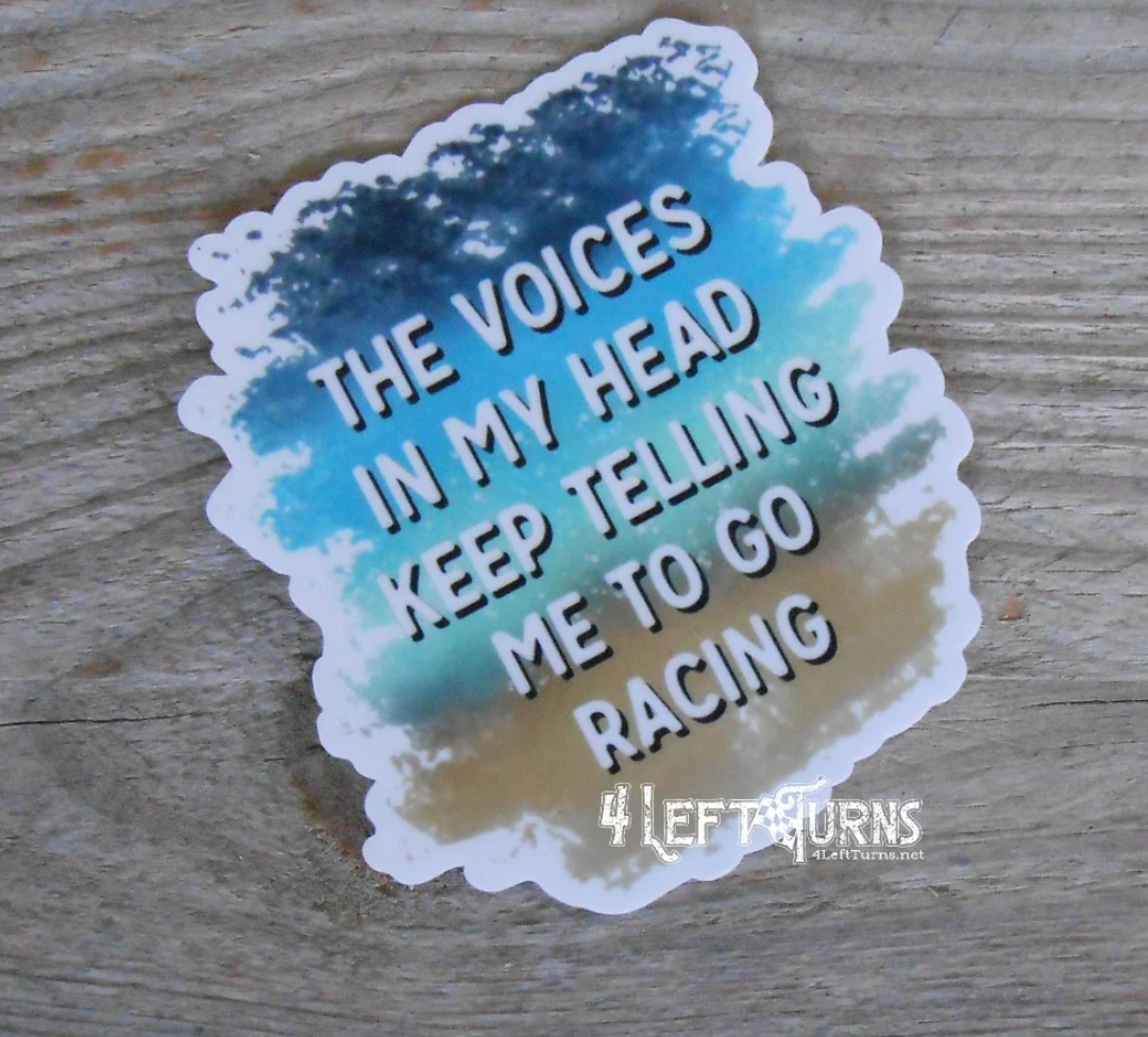 The Voices In My Head Sticker