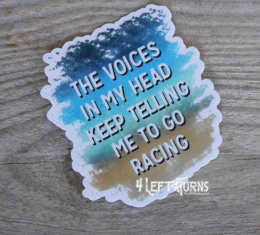 The Voices In My Head Sticker