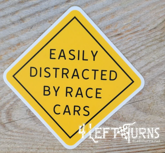 Easily Distracted Sticker