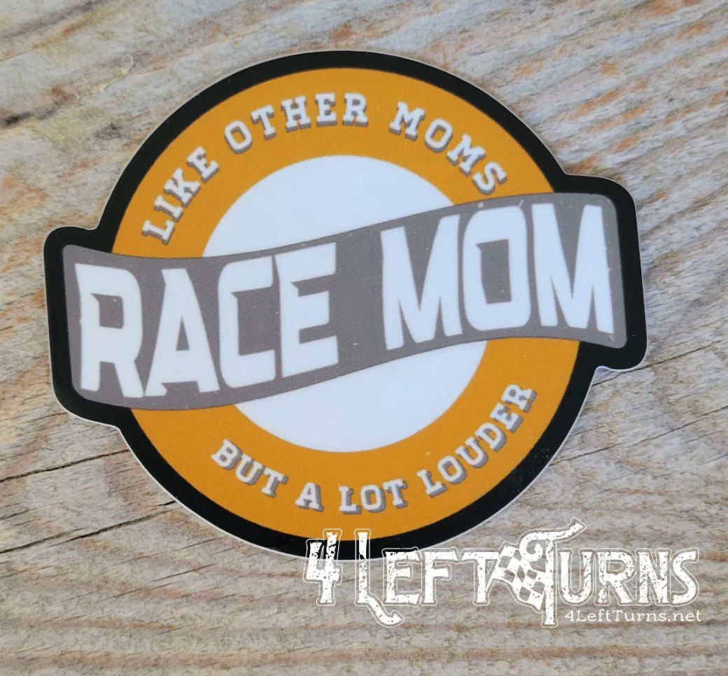Race Mom Sticker