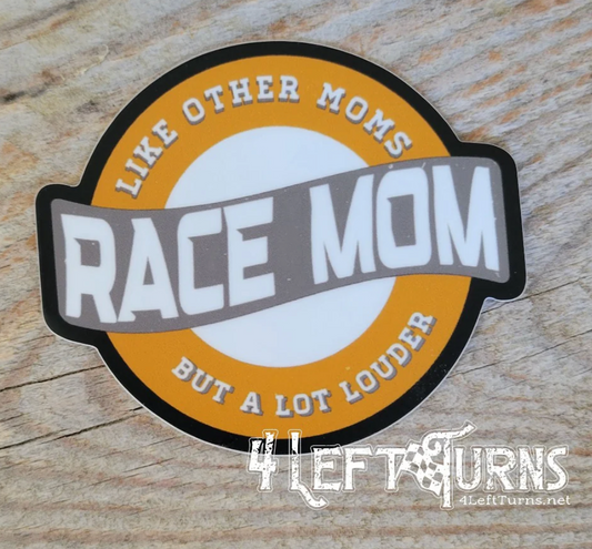 Race Mom Sticker