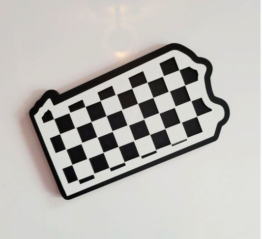 Checkered PA Magnet