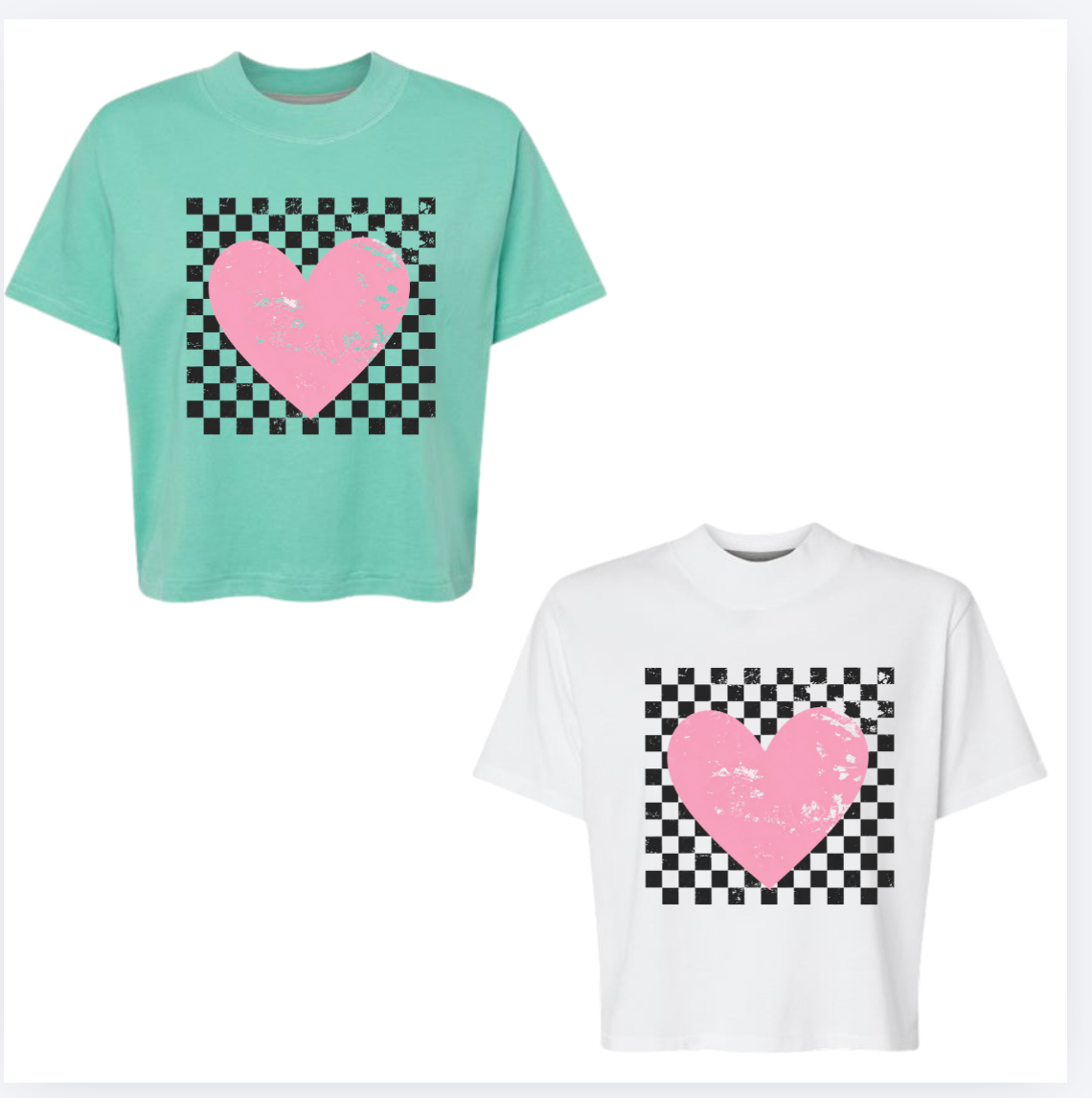 Racing Heart Cropped T