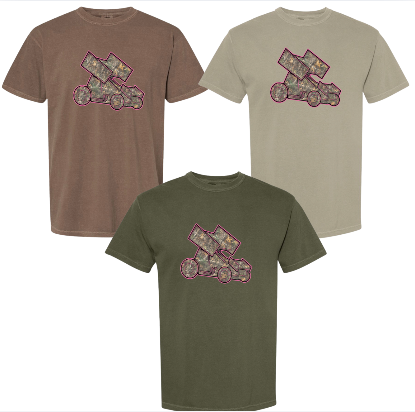 Camo Sprint Car Tee