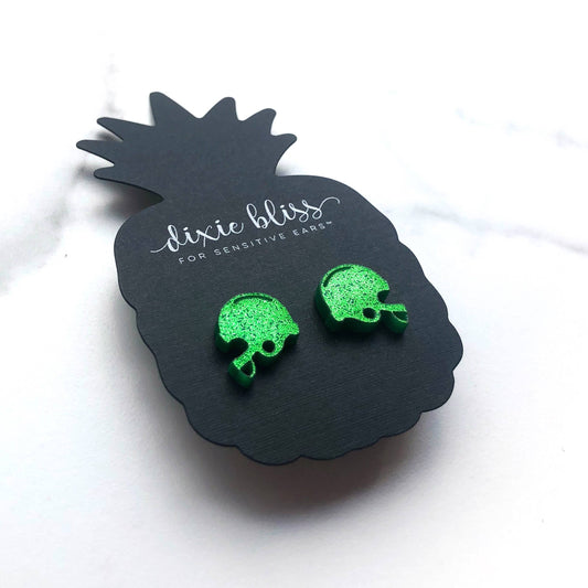 Football Helmet Earrings