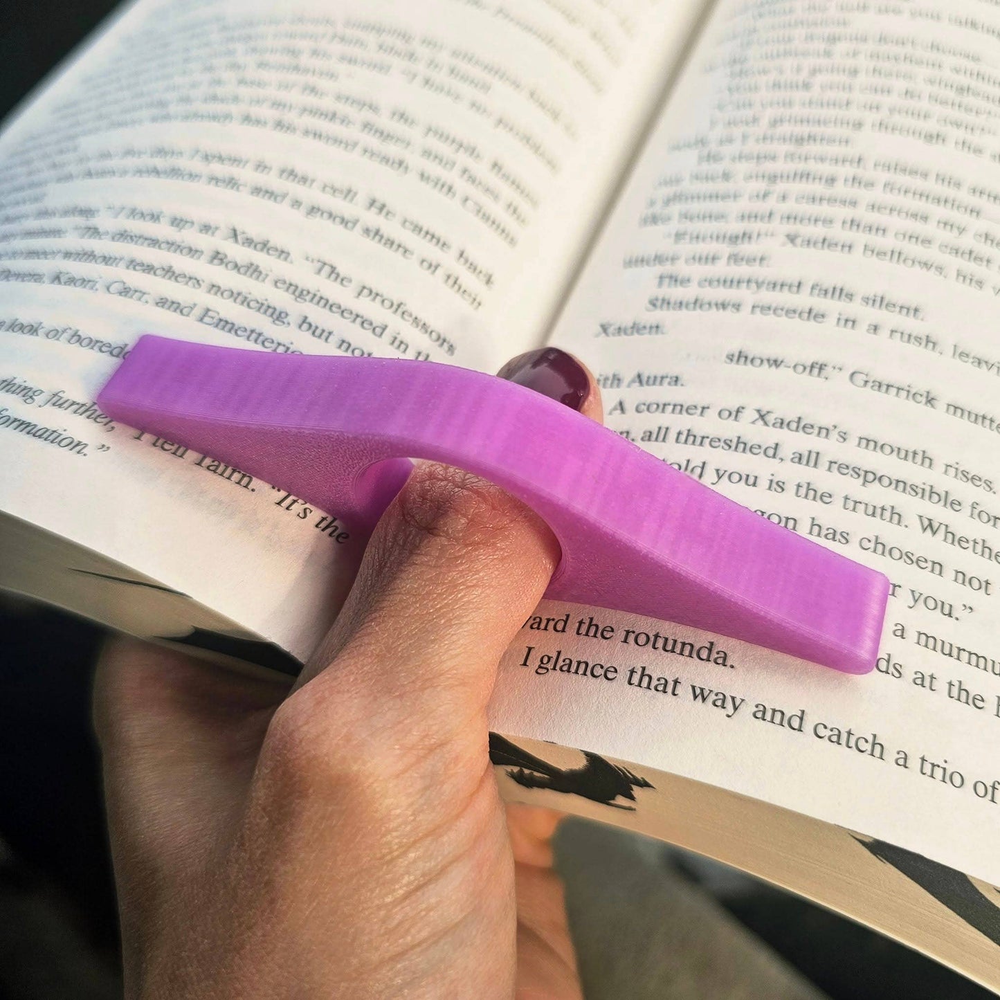 Book Holder Thumb Page Keeper Bookworm Gifts Bookish