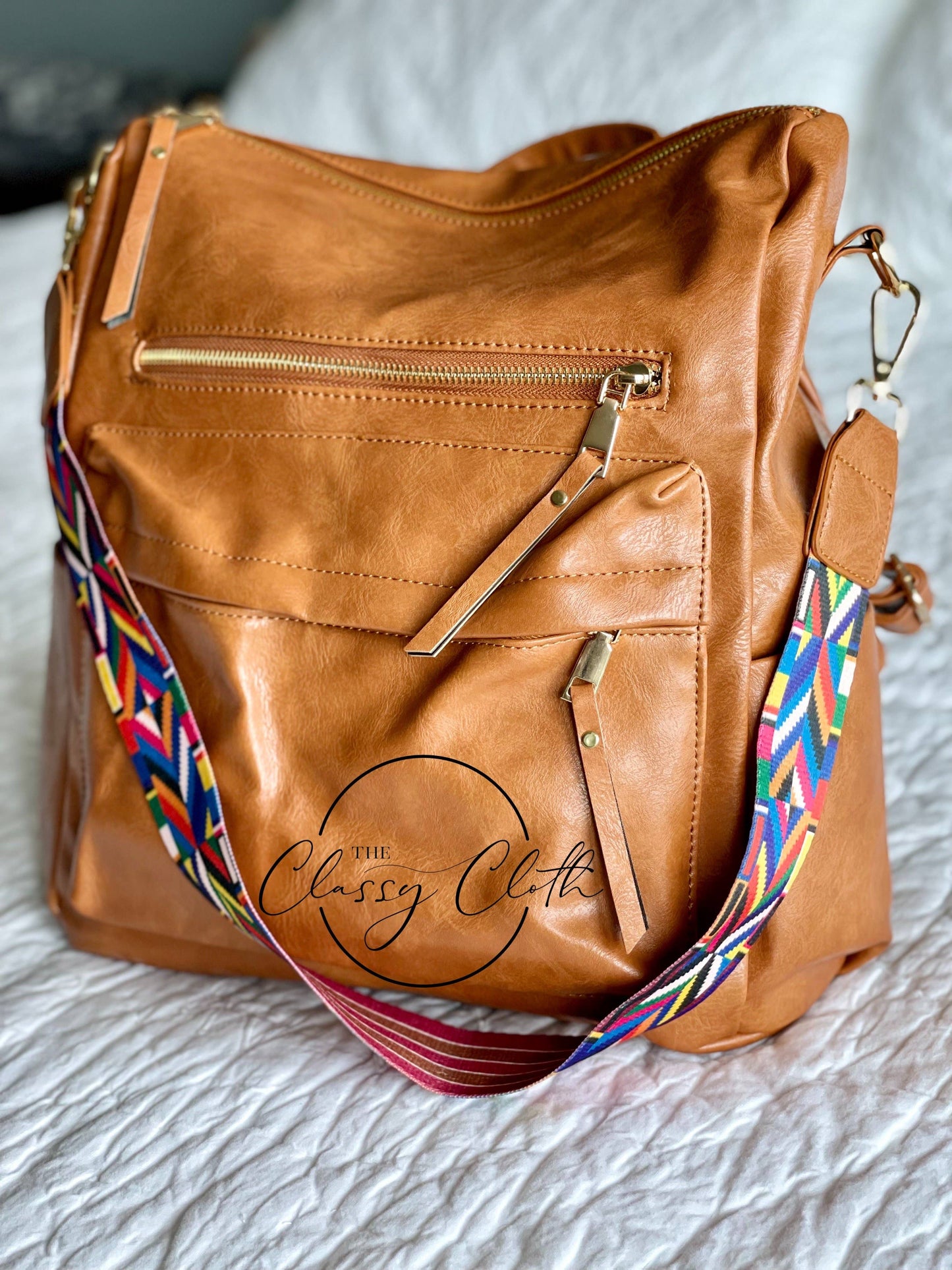 Convertible Backpack - Tan