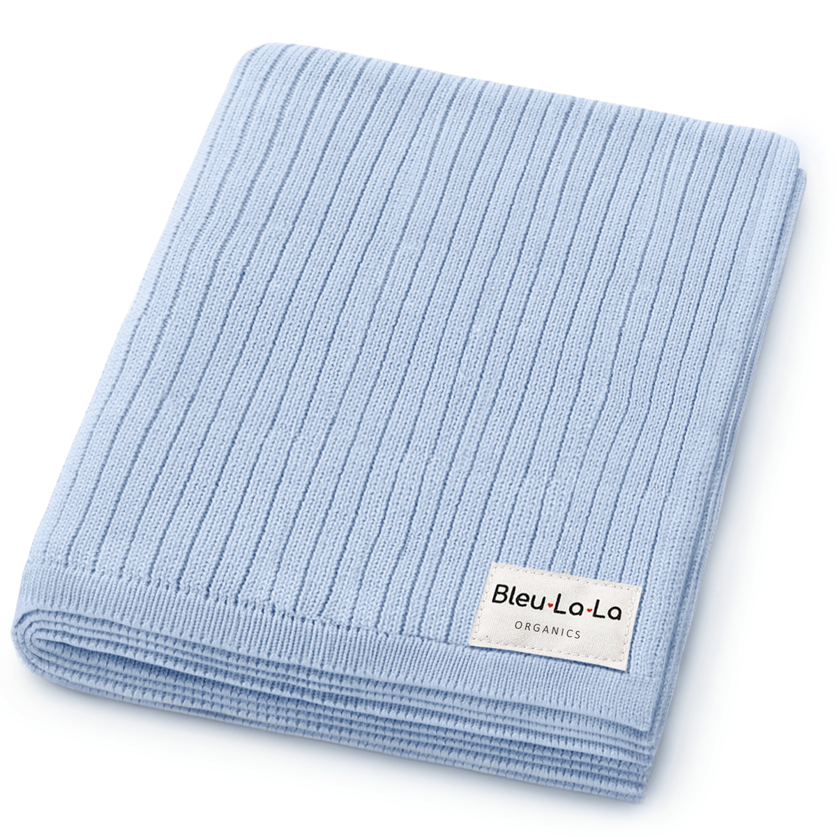 NEW! 100% Luxury Organic Cotton Ribbed Baby Swaddle Blanket