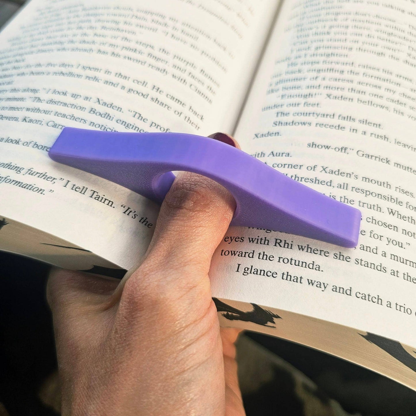 Book Holder Thumb Page Keeper Bookworm Gifts Bookish
