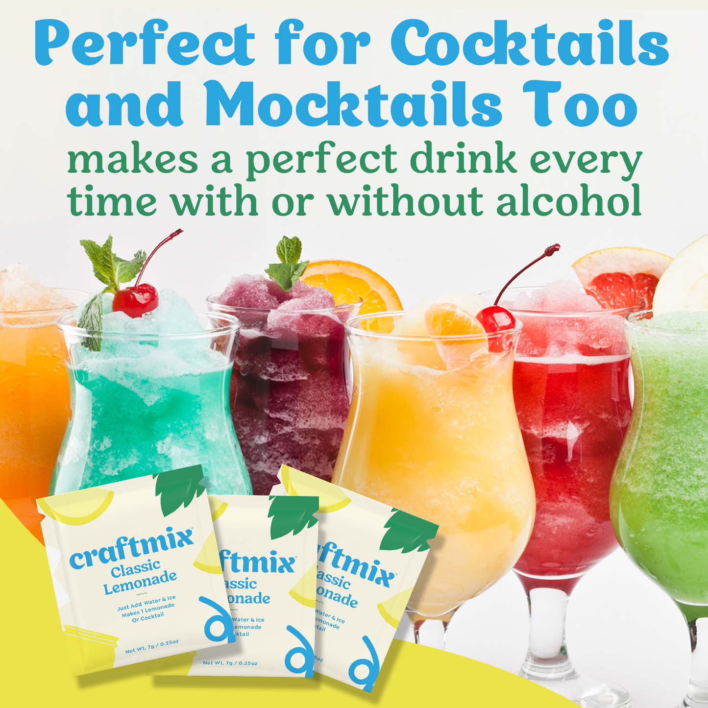 Classic Lemonade Cocktail / Mocktail Mixer