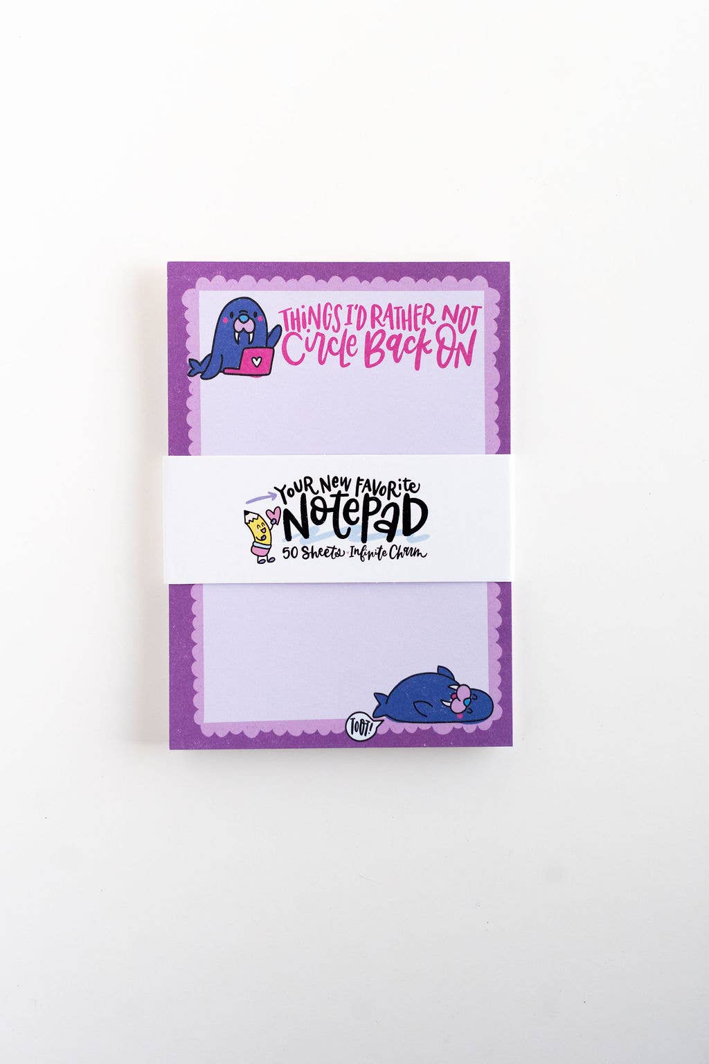 Things I’d Rather Not Circle Back On – Funny Office Pad