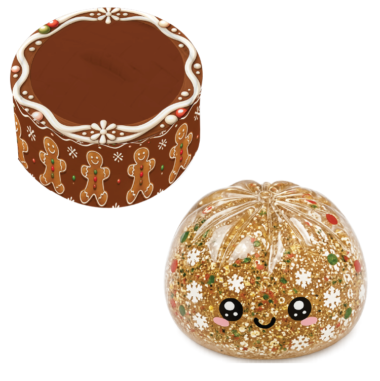 Christmas Dumpling Squishy Toy