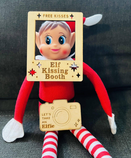 Elfie 2 Pack Sign Props