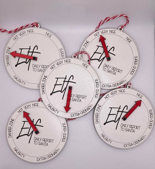 Elf Report Christmas Ornament | Elf Gifts
