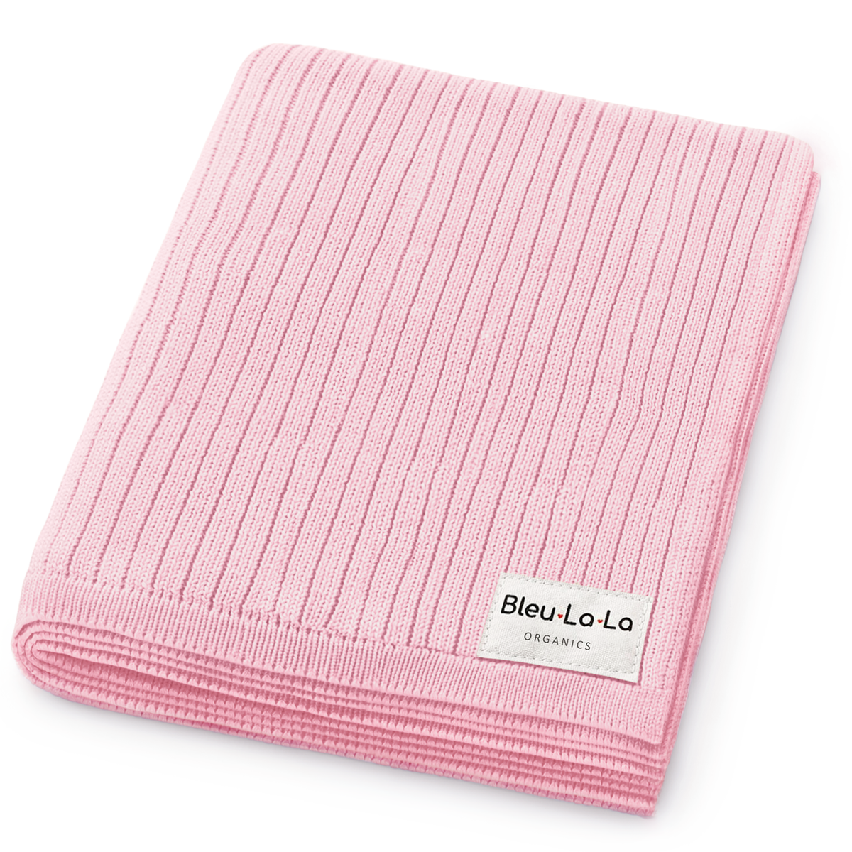 NEW! 100% Luxury Organic Cotton Ribbed Baby Swaddle Blanket