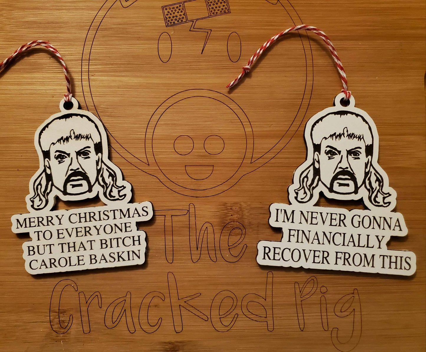 Tiger King Ornaments