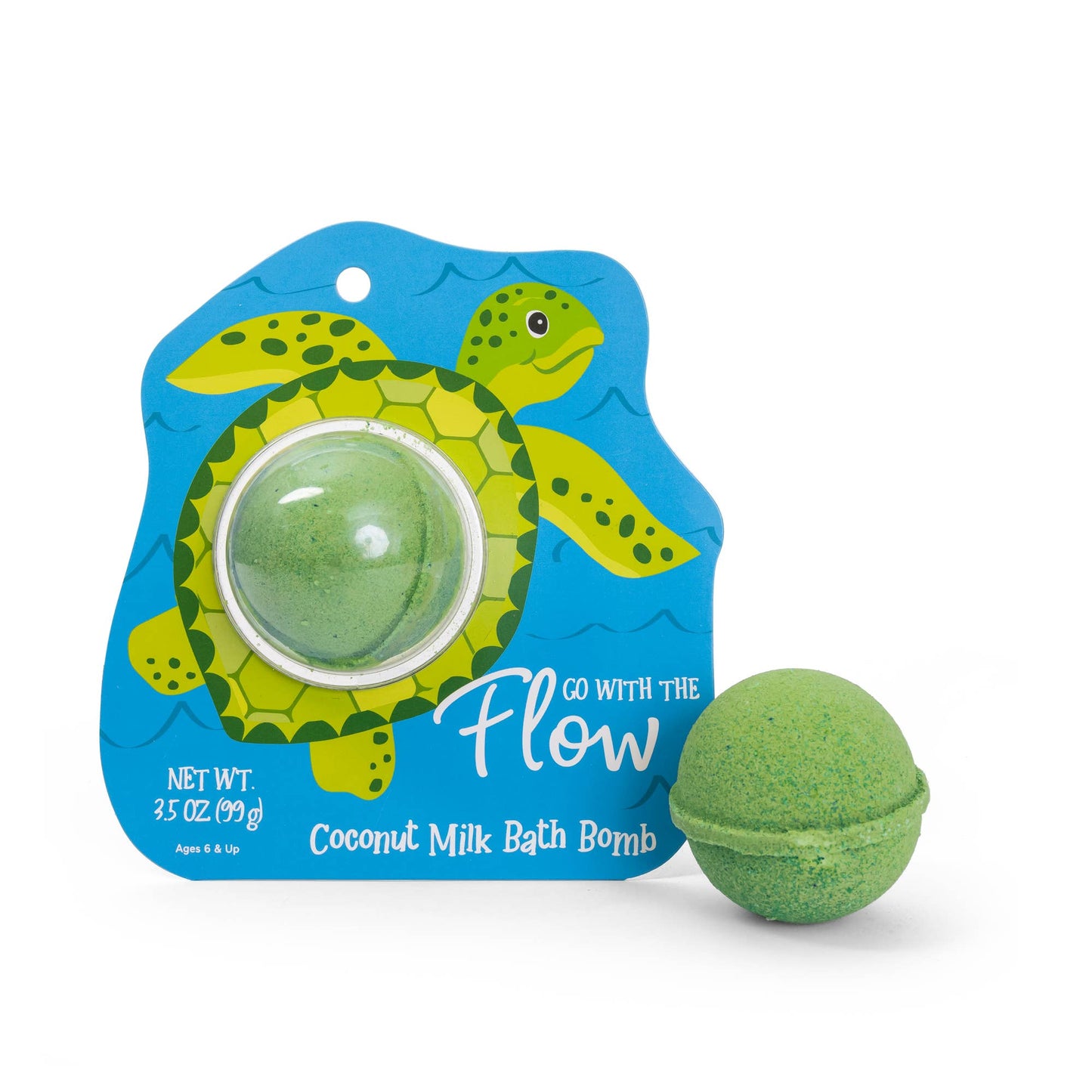 Go With the Flow Sea Turtle Clamshell Bath Bomb