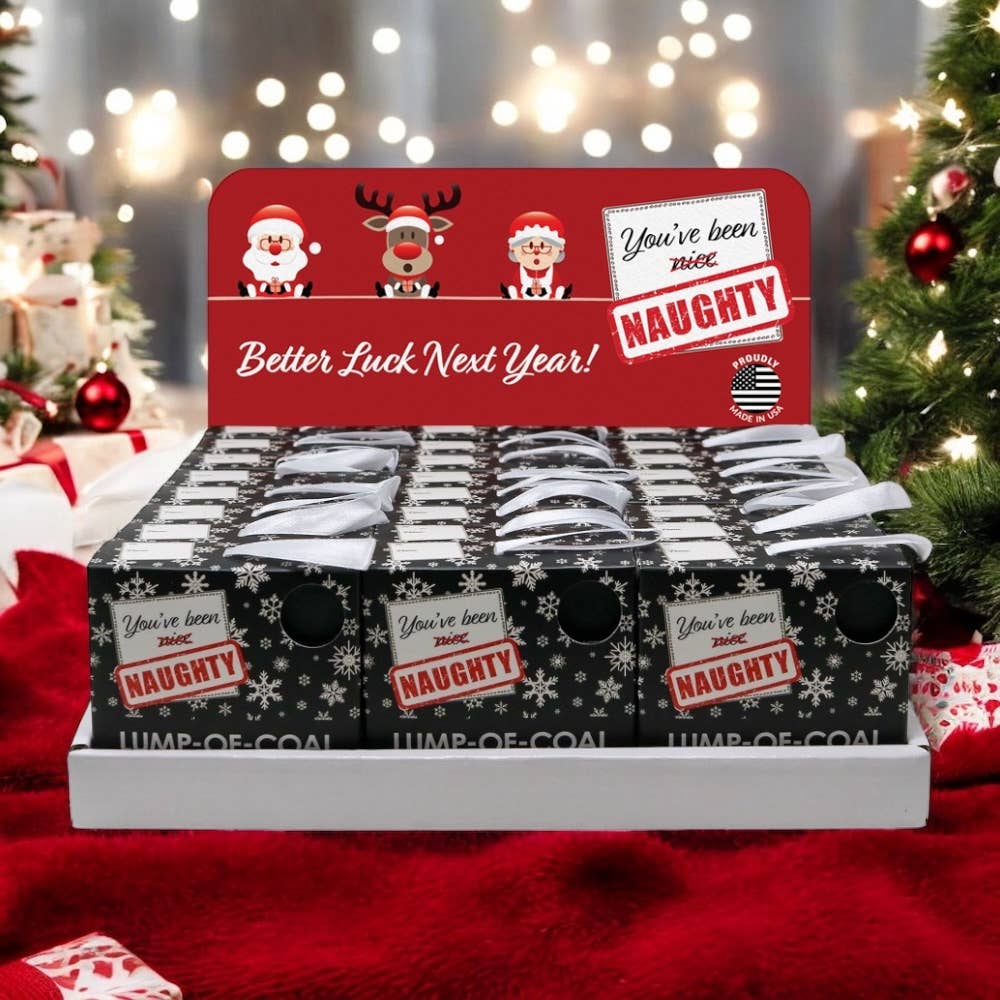 Christmas Best Seller! Lump-of-Coal Soap